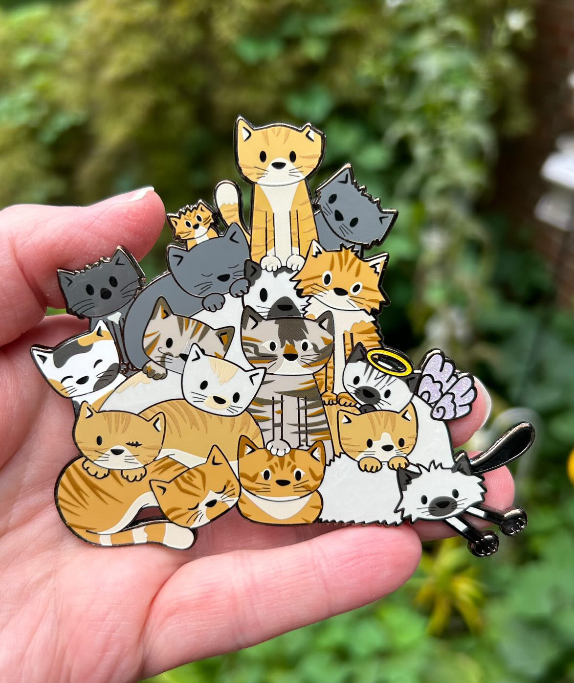 Floof Pile pin